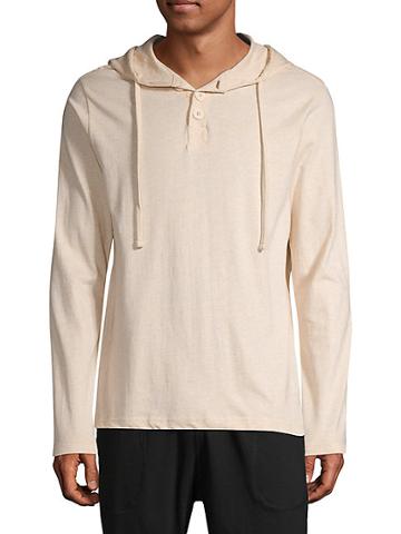 Unsimply Stitched Hooded Long Sleeve Shirt