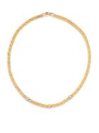 Meshmerise Holiday Diamond & 18k Yellow Gold-plated Sterling Silver Necklace