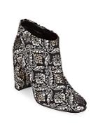 Sam Edelman Cambell Floral Leather Booties