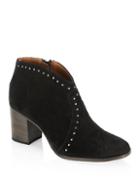 Frye Nora Studded Suede Ankle Boots