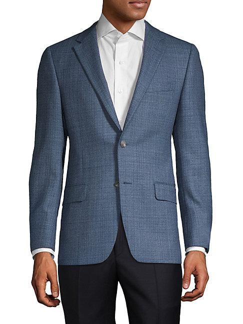 Hickey Freeman Milburn Ii Standard-fit Wool Sportcoat