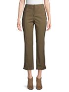 Laundry By Shelli Segal Classic Cotton-blend Cropped Pants