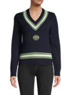 Burberry Morice Wool & Cashmere V-neck Sweater