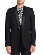 Yves Saint Laurent Shawl-collar Wool Blazer