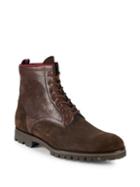 Phineas Cole Suede Lace-up Boots