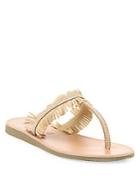 Joie Maisie Studded Fringe Thong Sandals