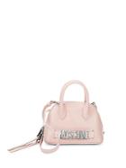 Moschino Dome Leather Satchel