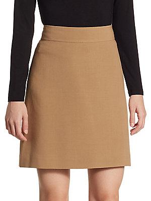 Theory A-line Mini Skirt