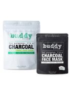 Buddy Scrub 2-piece Charcoal Ultimate Self-care Set
