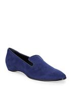 Tod's Textured Suede Loafers