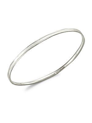 Ippolita Sterling Silver Concave Bangle Bracelet