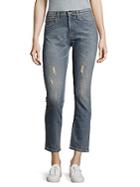 Gucci Distressed Buttoned Jeans
