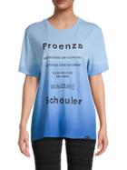 Proenza Schouler Oversized Gradient T-shirt