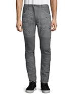 Prps Windsor Skinny Distressed Moto Jeans