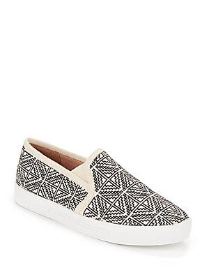 Joie Huxley Embroidered Canvas Sneakers