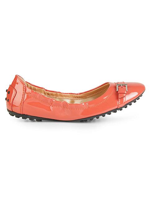 Tod's Patent Leather Driving Flats