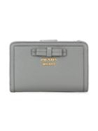 Prada Small Bow Leather Wallet