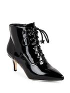 Isa Tapia Leather Lace-up Ankle Boots