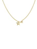Saks Fifth Avenue 14k Yellow Gold & Diamond Star Pendant Necklace