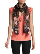 Givenchy Floral-print Cashmere & Silk Blend Scarf