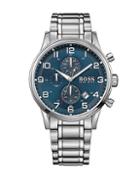 Hugo Boss Aeroliner Stainless Steel Bracelet Chronograph Watch