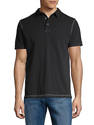 French Connection Triple Stitch Cotton Polo