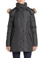 Marc New York By Andrew Marc Fur-trimmed Parka