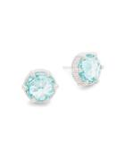 Judith Ripka Sterling Silver Stud Earrings