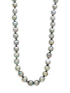 Tara Pearls 9-11mm Black Baroque Pearl And Sterling Silver Necklace