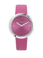 Furla Valentina Stainless Steel Leather-strap Watch