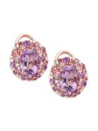 Effy 14k Rose Gold & Multi-stone Drop Earrings