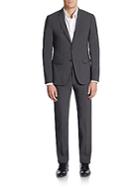 Boss Hugo Boss Regular-fit Cotton-blend Two-button Suit