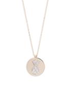Sphera Milano Made In Italy Pineapple Coin Mother-of-pearl & 14k Yellow Gold Pendant Necklace