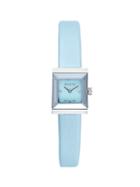 Gucci G-frame Stainless Steel & Mother-of-pearl Satin-strap Watch