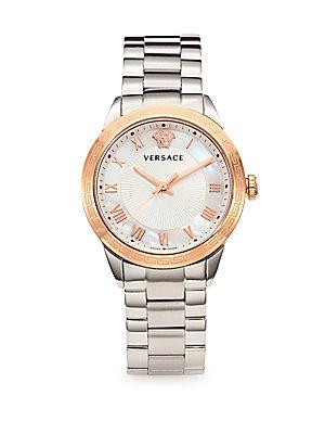 Versace Stainless Steel Quartz Watch