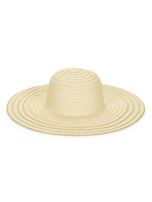 Hat Attack Metallic Stripe Sun Hat