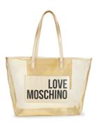 Love Moschino Logo Mesh Tote