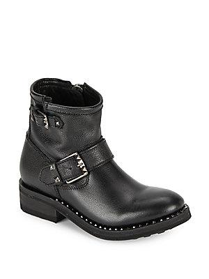 Ash Speed Leather Ankle Boots