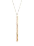 Lana Jewelry Petit Blake 14k Yellow Gold Tassel Necklace