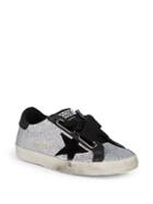 Golden Goose Deluxe Brand Glitter Lace-up Sneakers
