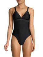 Pq Ellie Stitched Tie-back One-piece Swimsuit