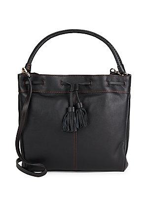 Cole Haan Loveth Tasseled Leather Tote Bag