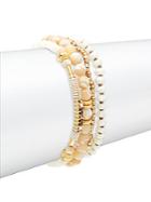 Chan Luu Mother-of-pearl Multi-strand Bracelet