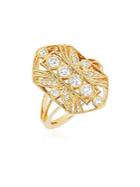 Le Vian Diamond & 14k Yellow Gold Ring