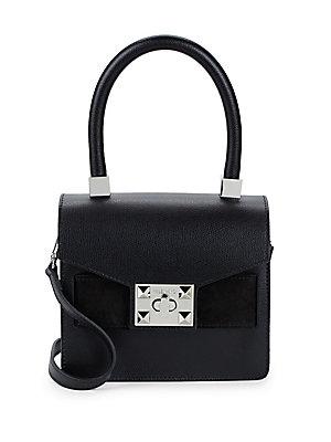 Valentino By Mario Valentino Arlete Leather Top Handle Bag