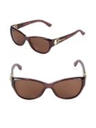 Gucci Tropical Cat-eye Sunglasses