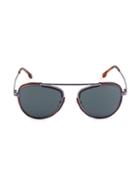 Versace 56mm Aviator Sunglasses