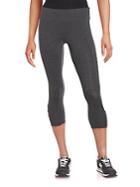 Betsey Johnson Performance Heathered Fitted Leggings