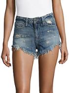 Hidden Jeans Distressed High-rise Jeans