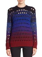 Kenzo Tye And Dye Open-knit Sweater